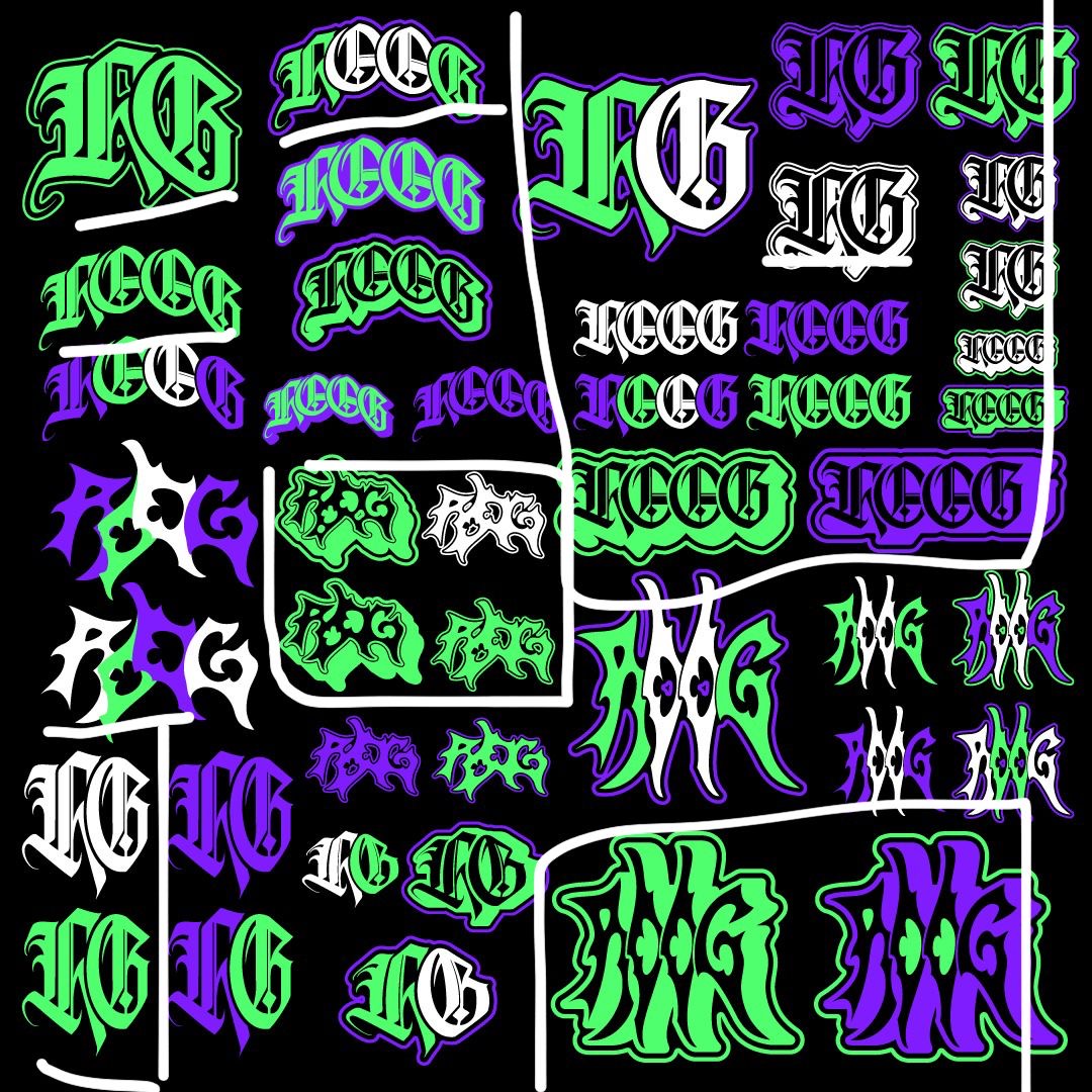 ROOG logo direction board
