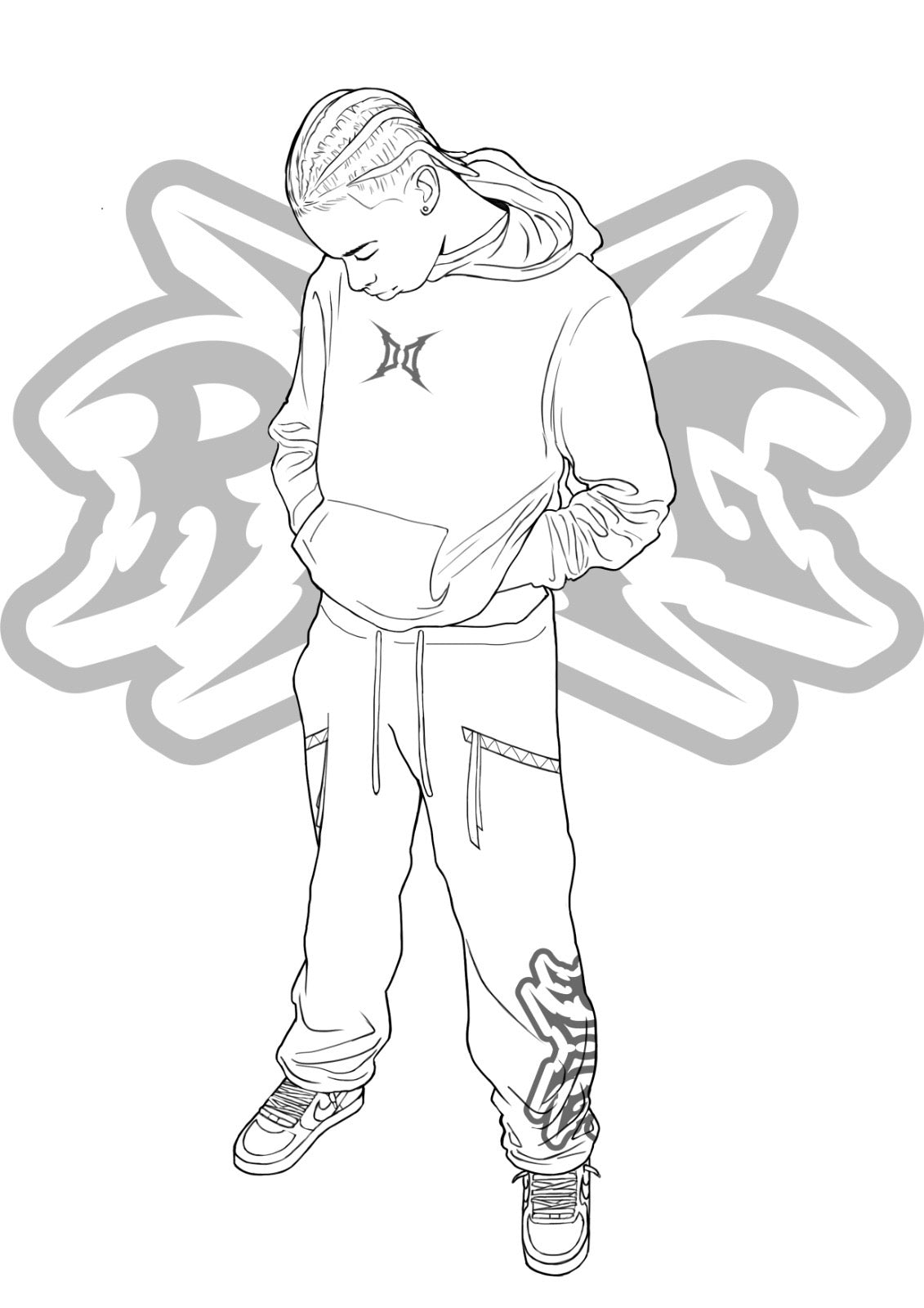 ROOG clothing sketch